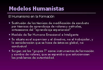Modelos Humanistas